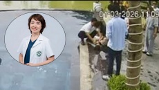 Nữ bác sĩ Bạch Mai sơ cứu kịp thời cứu sống bé trai bị đuối nước