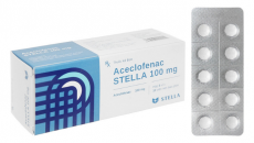 Thu hồi 1 lô thuốc giảm đau xương khớp Aceclofenac STELLA 100mg