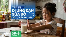 Podcast: Trẻ bị dị ứng đạm sữa bò có tự hết khi lớn?