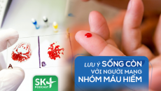Podcast: Lưu ý sống còn với người mang nhóm máu hiếm 
