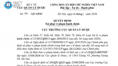 Vi phạm lưu hành thuốc, PHAPHARCO bị xử phạt 145 triệu đồng