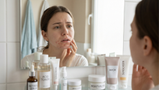 Chăm sóc làn da quá mức khiến da nổi mẩn đỏ quanh miệng