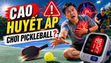 Người tăng huyết áp cần thận trọng khi chơi pickleball