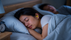 Vì sao không nên đeo nút tai khi ngủ mỗi đêm?
