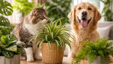 Cách chọn cây cảnh an toàn khi nhà có thú cưng