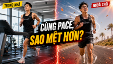 3 yếu tố khiến chạy ngoài trời “khó nhằn” hơn so với chạy trên máy