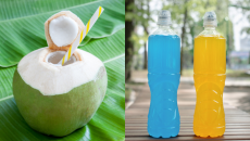 Uống nước dừa hay nước điện giải có giúp phòng đột quỵ?