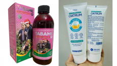 Hai lô sản phẩm tắm gội Oatrum và Tabame Pro bị thu hồi trên toàn quốc