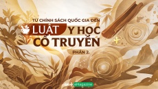 Từ chính sách quốc gia đến Luật Y học cổ truyền