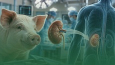 Đột phá: 9 tháng sống bằng thận lợn biến đổi gene, chờ ghép thận người