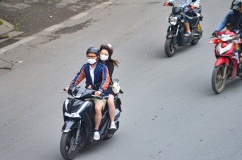 Không khí lạnh tăng cường ở Hà Nội và nhiều nơi Bắc Bộ