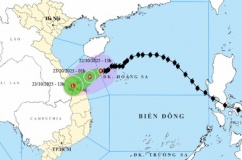 Bắc Bộ trời lạnh, Trung Bộ mưa to do bão số 12