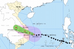 Bão số 13 đổ bộ với sức gió rất mạnh, cảnh báo khu vực nguy hiểm