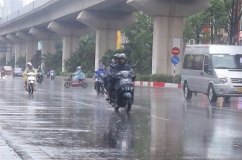 Cuối tuần, mưa diện rộng trên cả nước