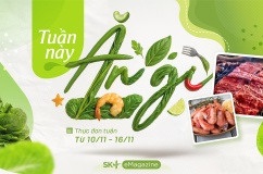 Thực đơn 7 ngày đủ chất, tiết kiệm thời gian cho người bận rộn