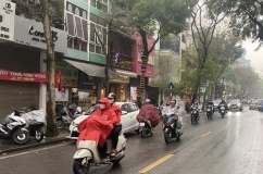 Miền Bắc mưa rải rác, nồm ẩm hết tuần này