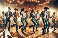 Lợi ích của loại hình khiêu vũ 'line dance”