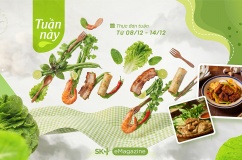 Gợi ý thực đơn tuần giúp chị em đỡ bận rộn bếp núc