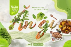 “Bỏ túi” thực đơn tuần khoa học, tiết kiệm thời gian