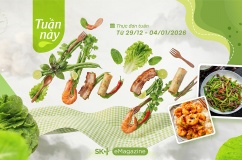 Thực đơn 7 mâm cơm nhà chuẩn vị, đủ dinh dưỡng