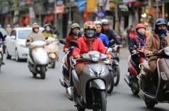 Bắc Bộ sáng sớm có sương mù, trời rét