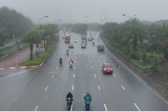 Bắc Bộ đến Trung Bộ sáng sớm mưa nhẹ, sương mù