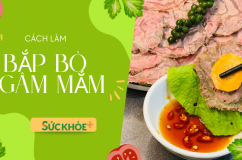 Cách làm món bắp bò ngâm mắm chuẩn vị ngày Tết