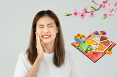 Nguyên nhân và cách xử lý tình trạng viêm lợi dịp Tết?