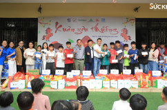 Ấm áp nghĩa tình tại Làng Trẻ em SOS Việt Trì 