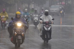 Bắc Bộ trời âm u, mưa phùn
