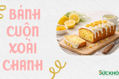 Infographic: Nhâm nhi cuối tuần với món bánh cuộn xoài chanh