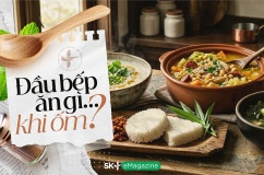 Đầu bếp ăn gì… khi ốm?