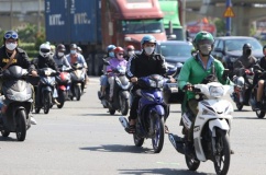 Nam Bộ nắng nóng, Bắc Bộ có mưa vài nơi về đêm