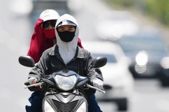 Thời tiết ba miền khô nóng, nắng gắt nhất ở miền Trung