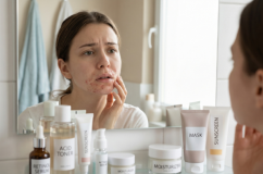 Chăm sóc làn da quá mức khiến da nổi mẩn đỏ quanh miệng