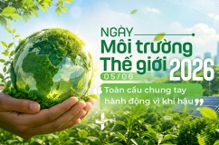 Ngày Môi trường Thế giới 2026: Hành động vì khí hậu