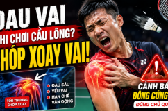 Tại sao đau vai khi chơi cầu lông không thể tự khỏi?