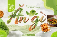 Thực đơn tuần đơn giản, dễ đưa cơm ngày Hè