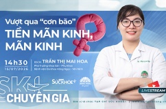 14h30 TỌA ĐÀM trực tuyến: Vượt qua cơn bão tiền mãn kinh, mãn kinh
