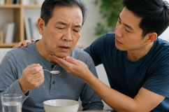 Khó nuốt, chảy nước dãi do Parkinson có cải thiện được không?
