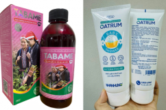 Hai lô sản phẩm tắm gội Oatrum và Tabame Pro bị thu hồi trên toàn quốc
