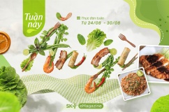 Thực đơn tuần ngon miệng cho cả nhà khỏe mạnh