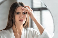 Làm sao để xóa nếp nhăn số 11 trên trán?