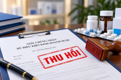 Thu hồi giấy phép kinh doanh dược của Công ty CP Eplus Research