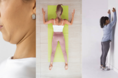 3 bài tập hỗ trợ cải thiện gù cổ