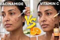 Niacinamide và vitamin C: Loại nào tốt hơn để làm mờ vết thâm, nám?