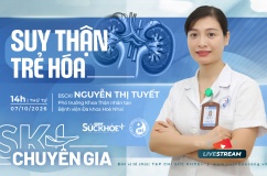 TỌA ĐÀM trực tuyến: Suy thận trẻ hóa