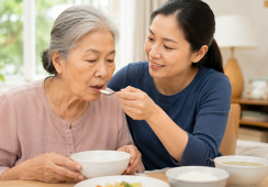Làm sao để giảm khó nuốt, chảy nước dãi do bệnh Parkinson?