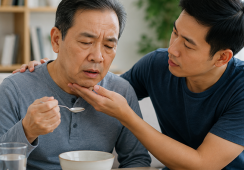 Khó nuốt, chảy nước dãi do Parkinson có cải thiện được không?