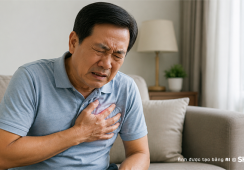 Hẹp mạch vành 45%, hay đau thắt ngực đã phải đặt stent chưa?